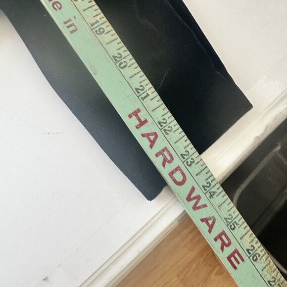 Vintage Patra Black Velvet Cardigan Coverup With Jeweled Clasp Medium Evening 90 - Picture 6 of 8